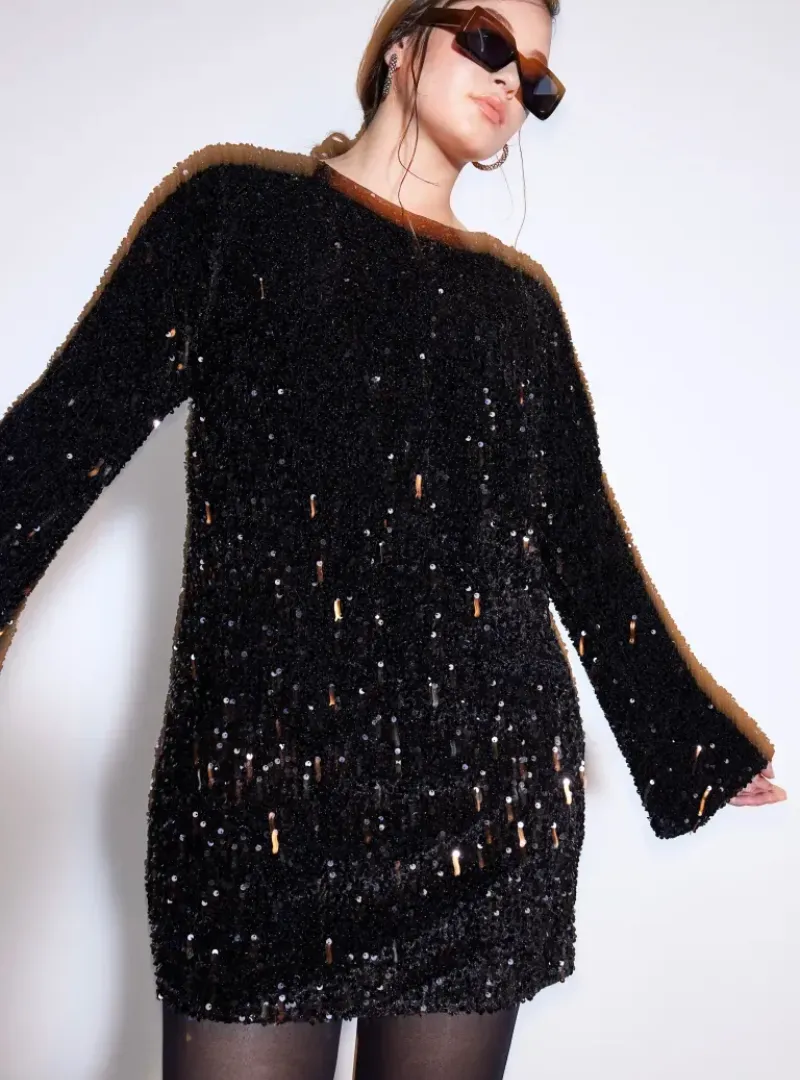Karina | Elegant Sequin Dress