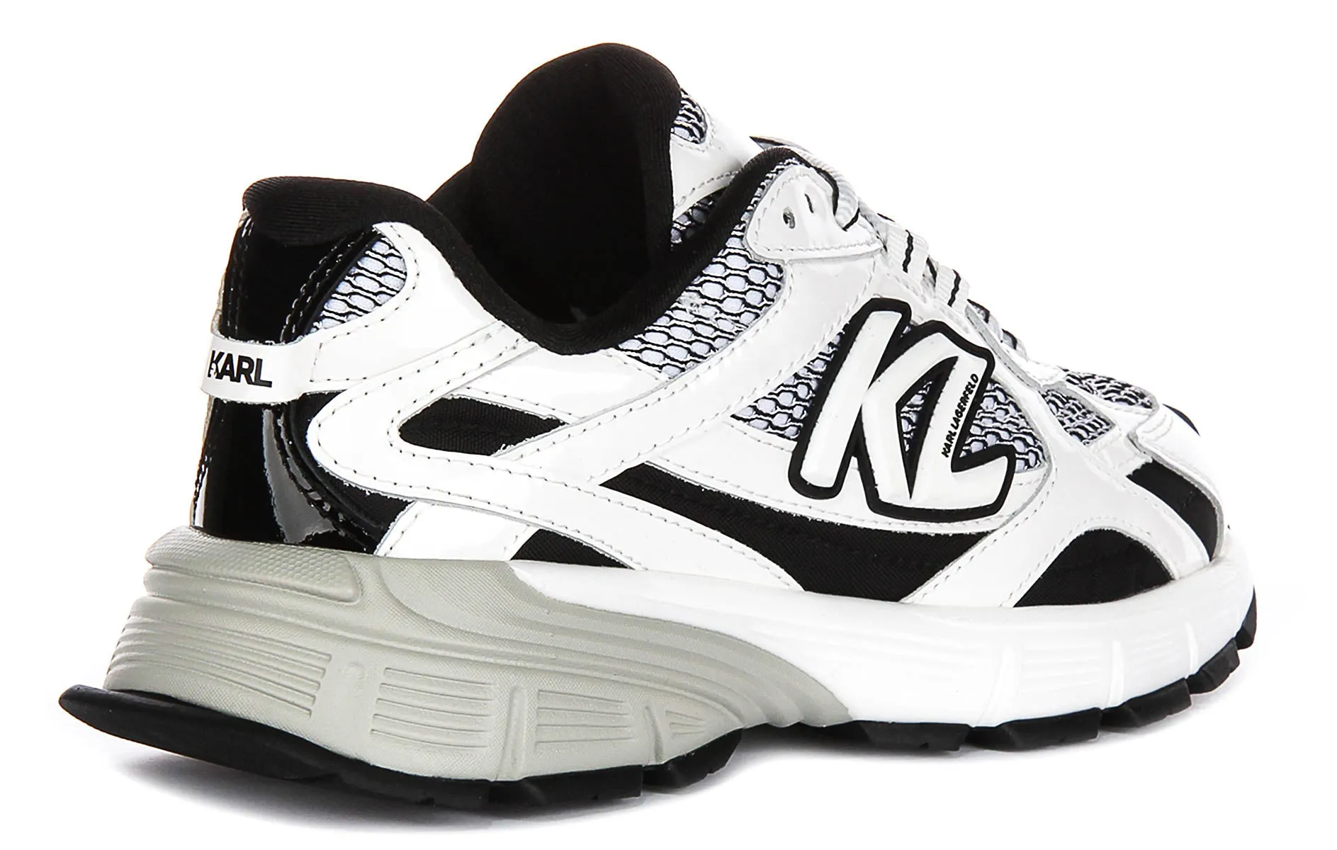 Karl Lagerfeld Orion Side trim In White Black For Women