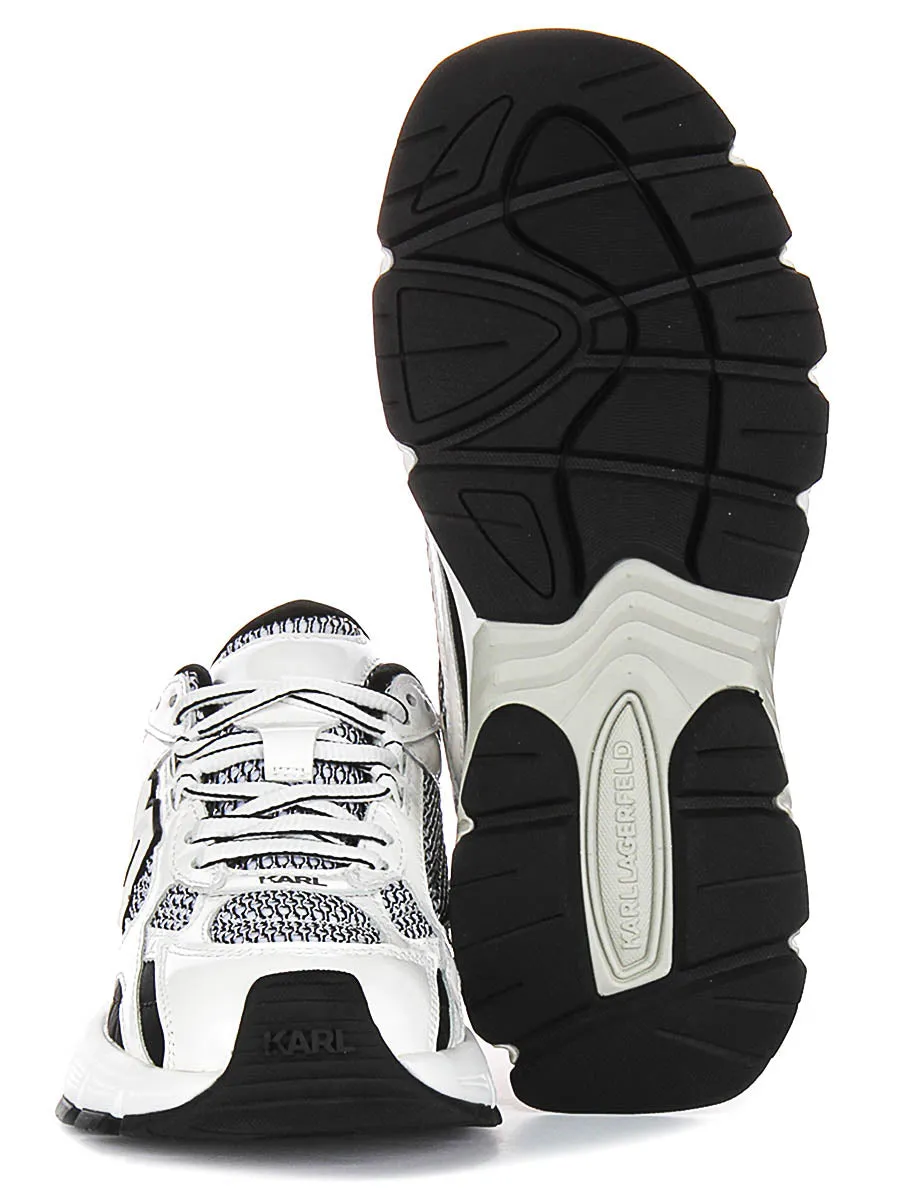Karl Lagerfeld Orion Side trim In White Black For Women