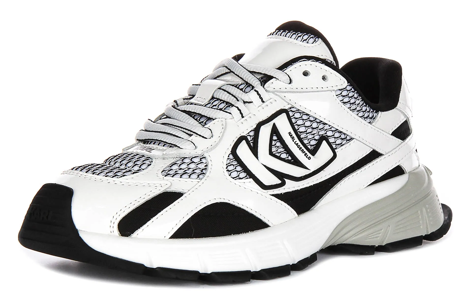 Karl Lagerfeld Orion Side trim In White Black For Women