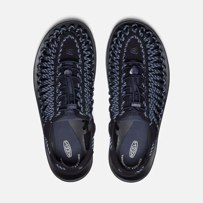 KEEN MEN'S UNEEK - BLACK/INDIGO