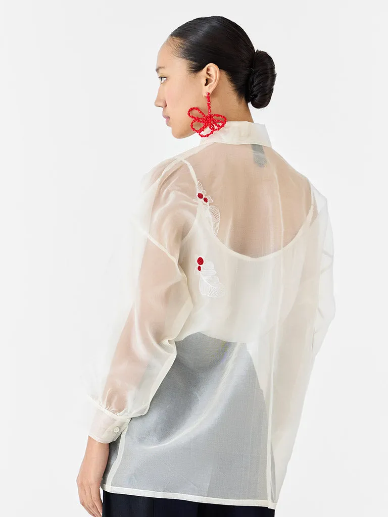 Koi Organza Shirt