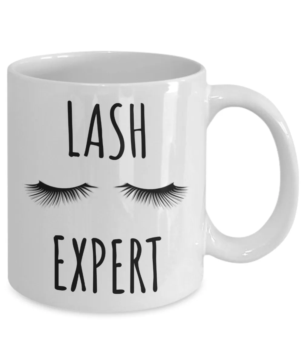 Lash Tech Mug Eyelash Artist Gifts Lashes Lash Expert Coffee Cup