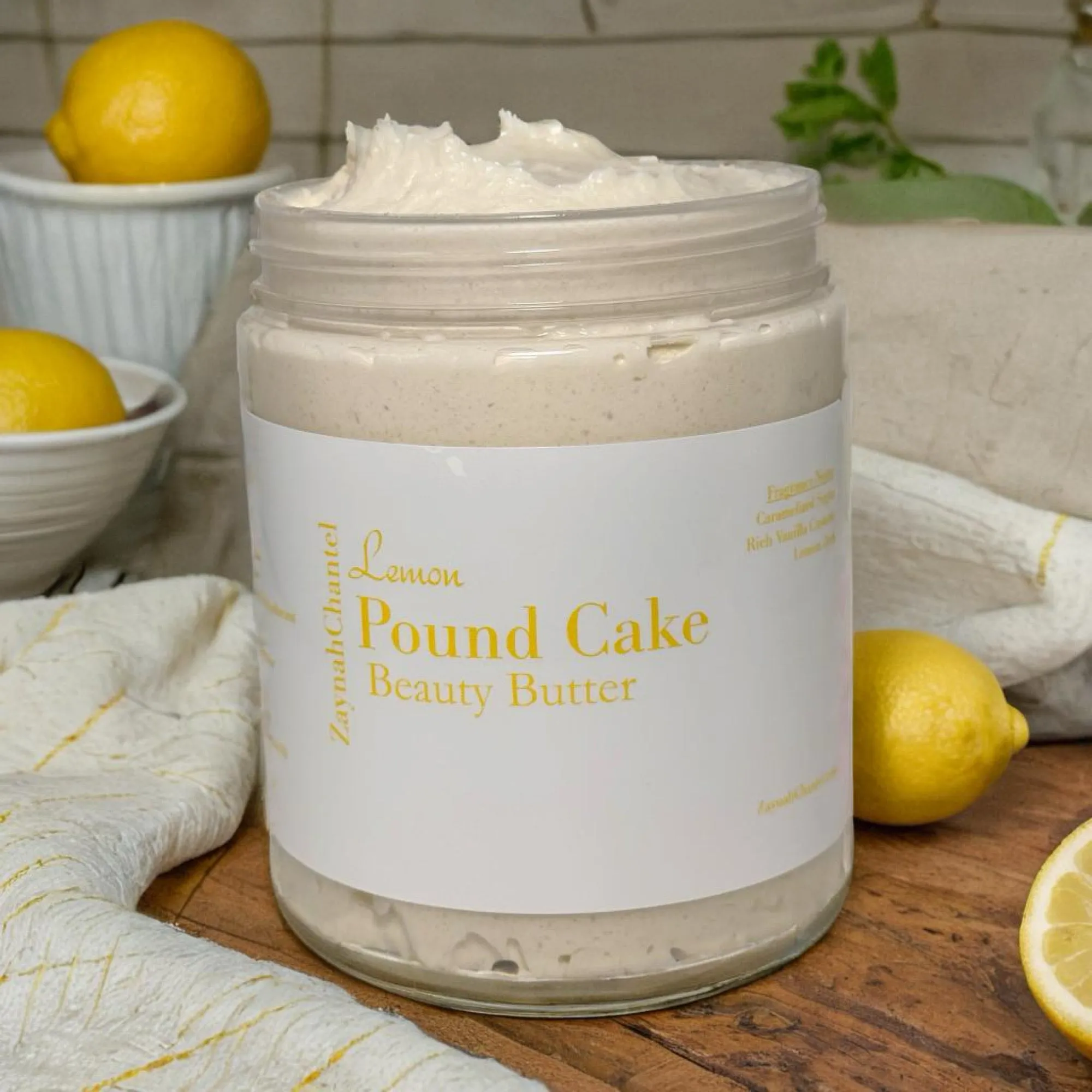 Lemon Pound Cake Beauty Butter
