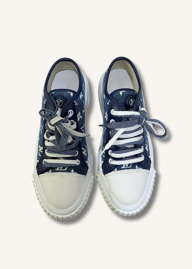 Louis Vuitton Monogram Denim Sneakers
