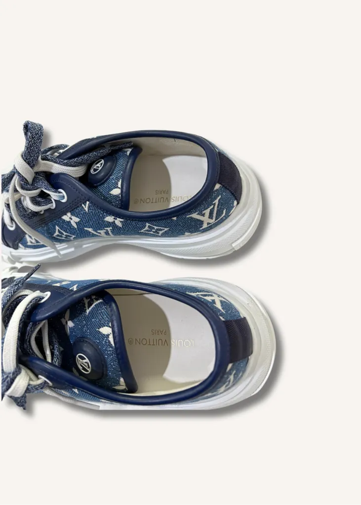 Louis Vuitton Monogram Denim Sneakers