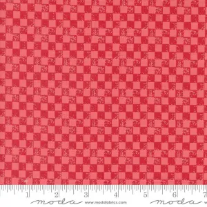 Love Blooms by Moda Fabrics CHECKERS/ROSE