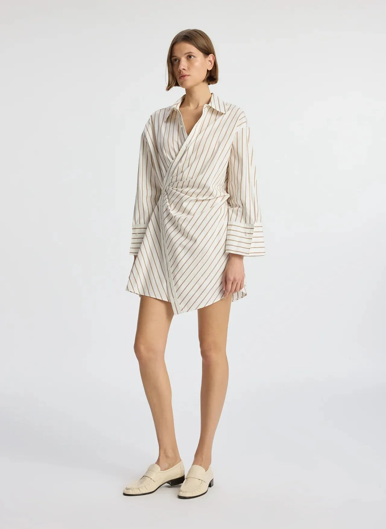 Madison II Dress in Bone/Lark