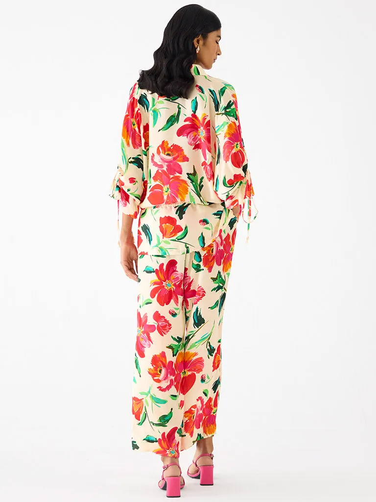 Majorelle Drawstring Shirt & Pants Set