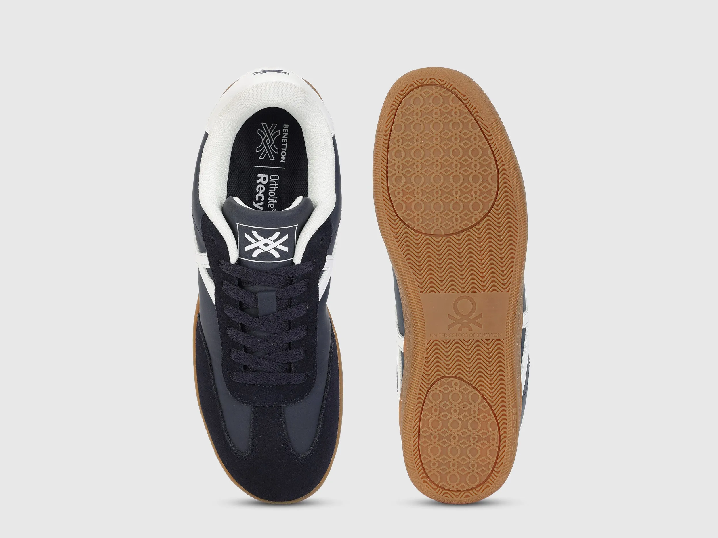 Men PU Suede Sneakers