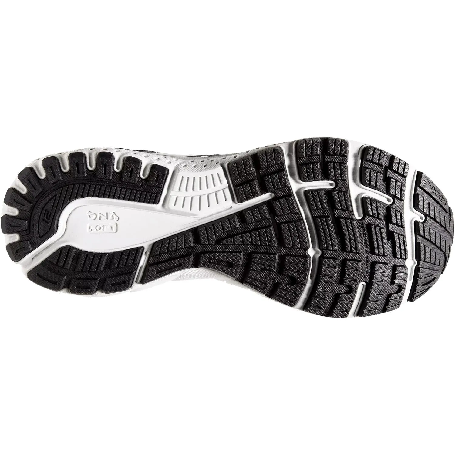 Men's Brooks Adrenaline GTS 21 Black/Blackened Pearl/Grey Mesh