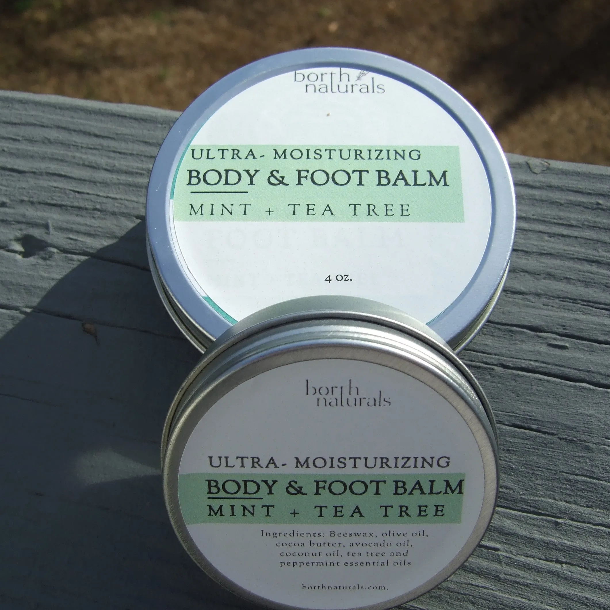 Moisturizing Balm - Peppermint  Tea Tree