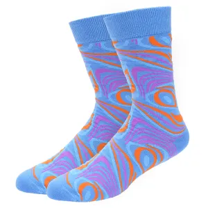 Mystic Blue Men's Socks
