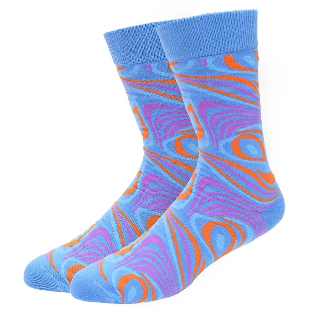 Mystic Blue Men's Socks