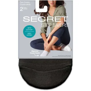 New Secret Collection  Sneaker Cut Cotton Footcover - ONE SIZE Black! Retails $11 
