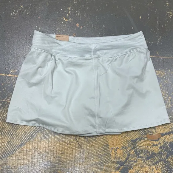 Nike Court Skirt 2 in 1 Compression Shorts Sage Green Large Ace Tennis NY
