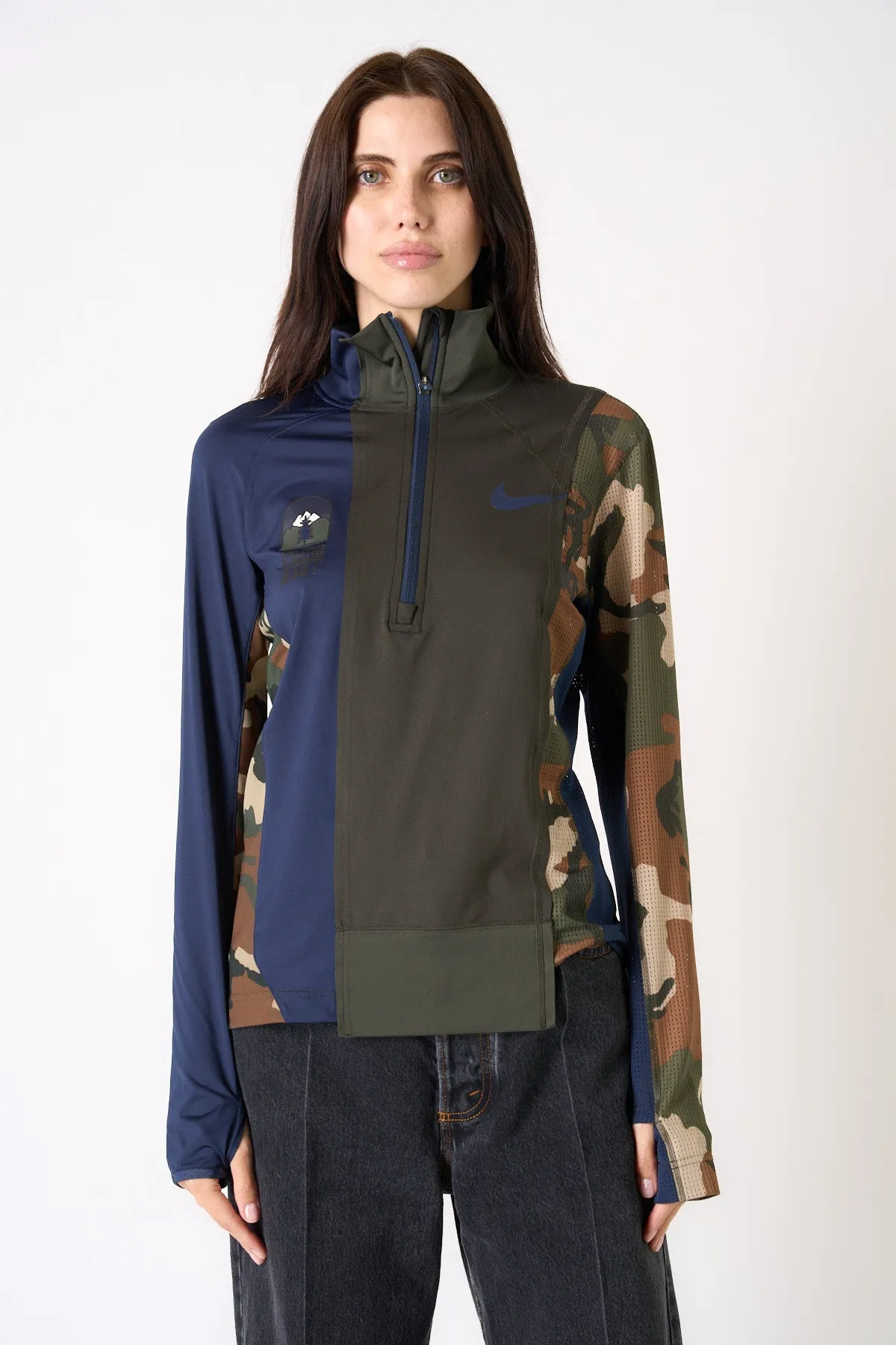 NIKE X SACAI | NRG HALF ZIP RUNNING JACKET