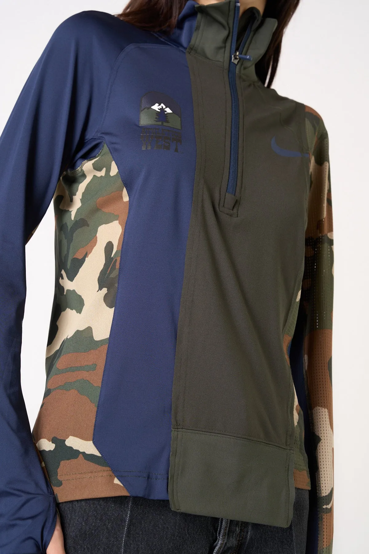 NIKE X SACAI | NRG HALF ZIP RUNNING JACKET
