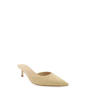 Niv Heels - Natural Raffia