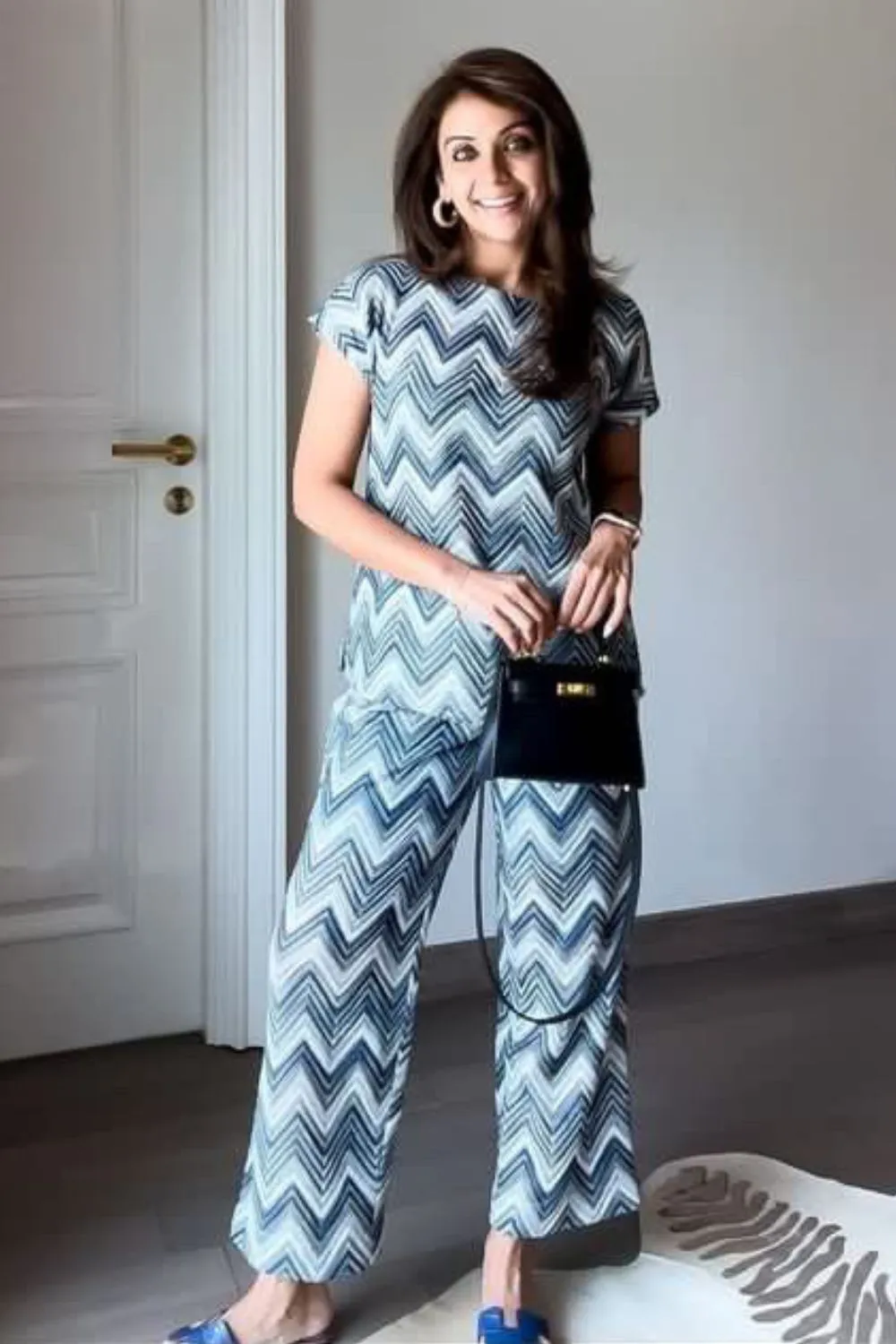 Nriti Shah In Our At Ease Knit Co-ord Set