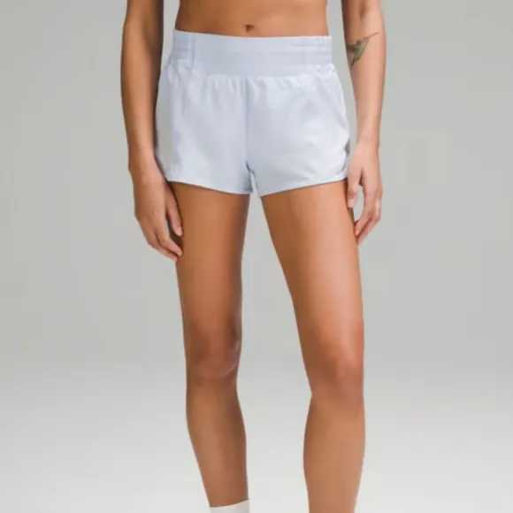 NWOT Lululemon Hotty Hot High-Rise Lined Short 2.5&quot;, Windmill