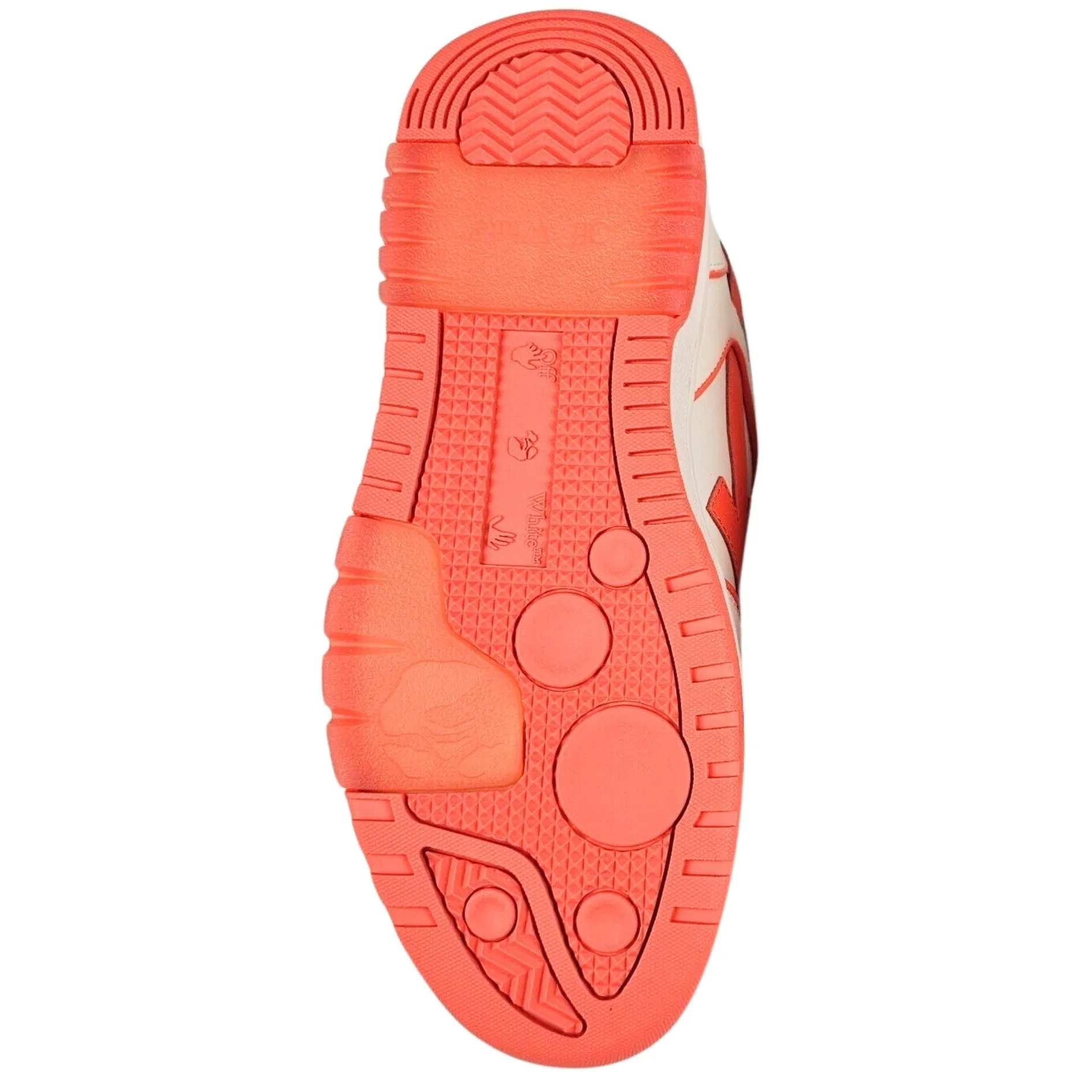 Off White Mens Sneakers Owia259S23Lea0070126 Coral Red