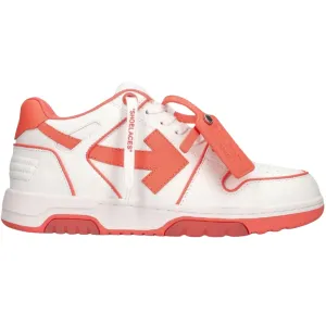 Off White Mens Sneakers Owia259S23Lea0070126 Coral Red