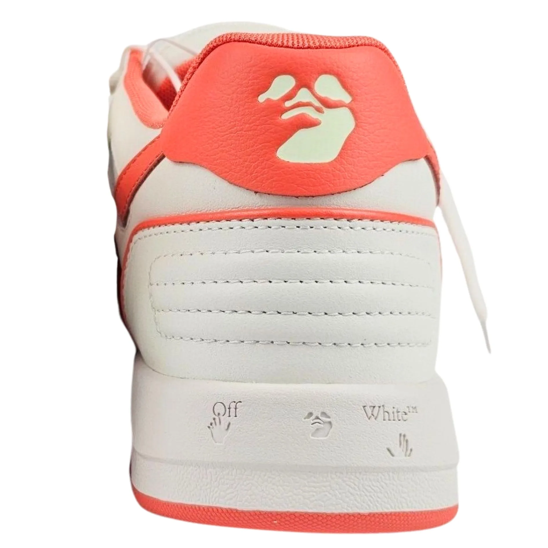 Off White Mens Sneakers Owia259S23Lea0070126 Coral Red