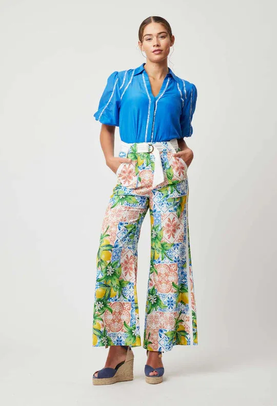 ONCE WAS GRACE PANT LIMONATA PRINT