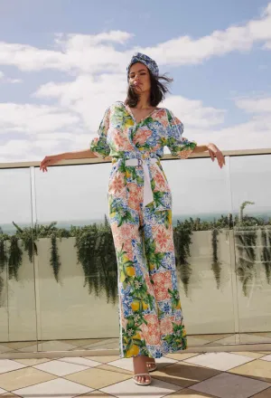 ONCE WAS GRACE PANT LIMONATA PRINT