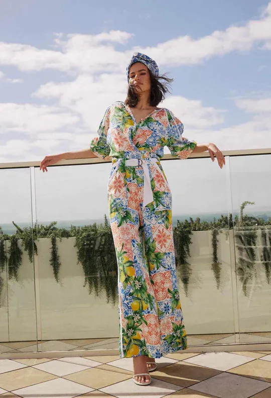 ONCE WAS GRACE PANT LIMONATA PRINT