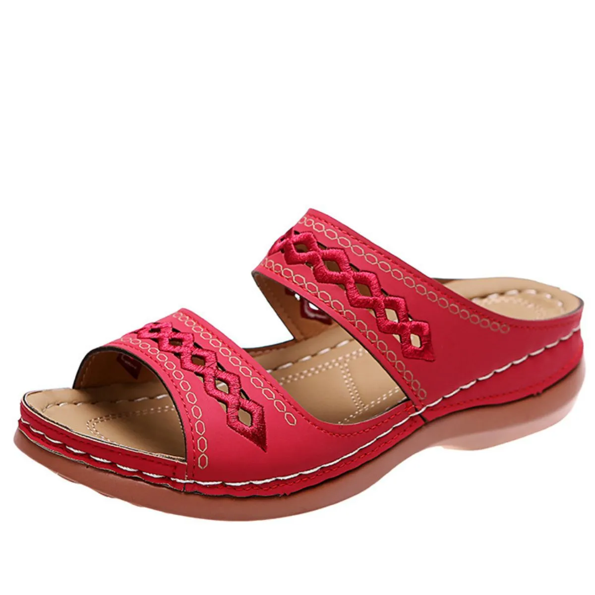 Open Toe Flats Sandals