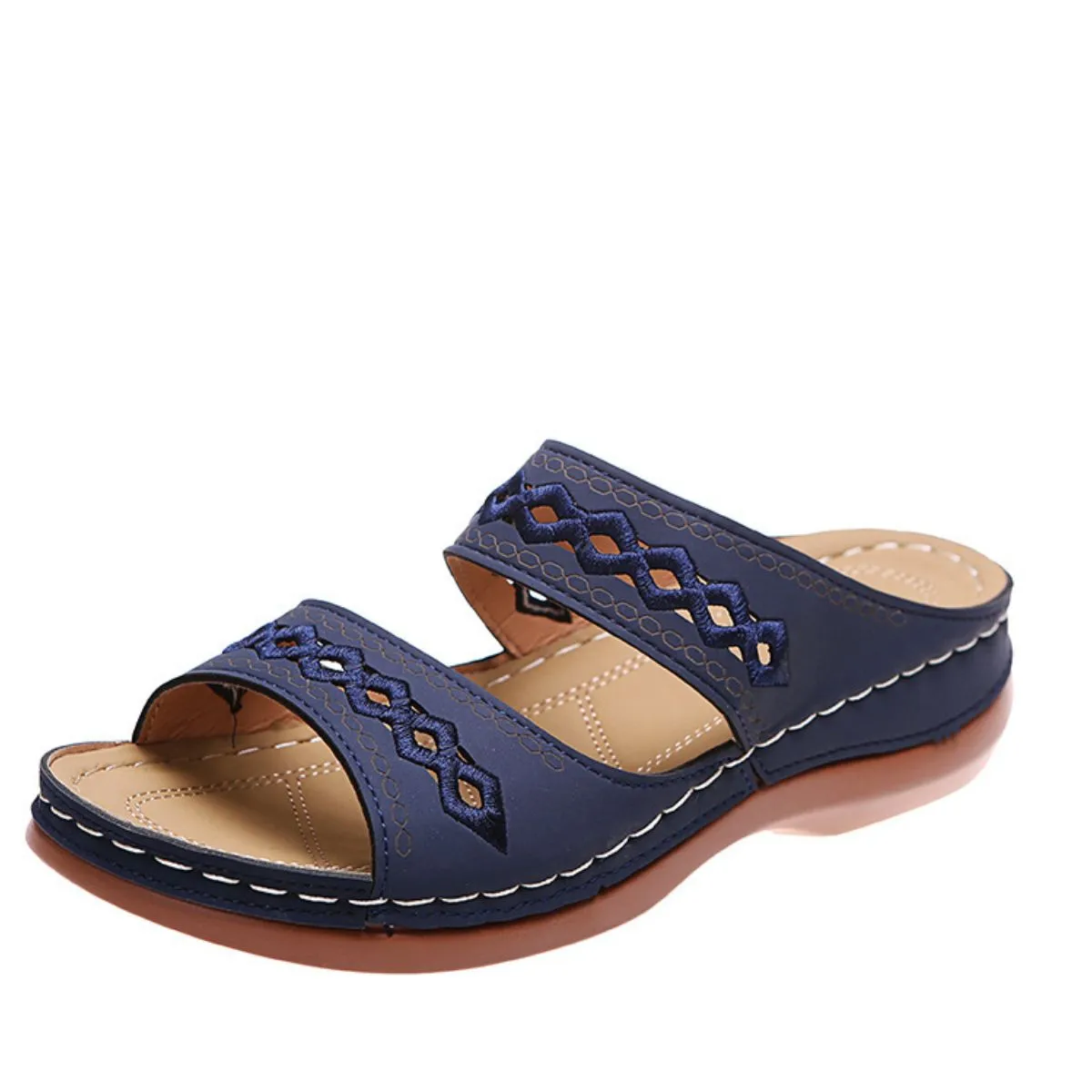 Open Toe Flats Sandals