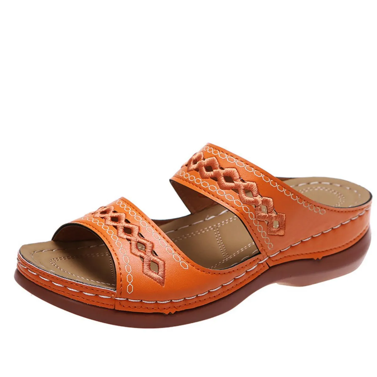 Open Toe Flats Sandals