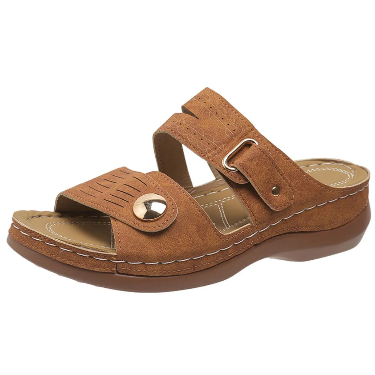 Open Toe Wedge Sandals