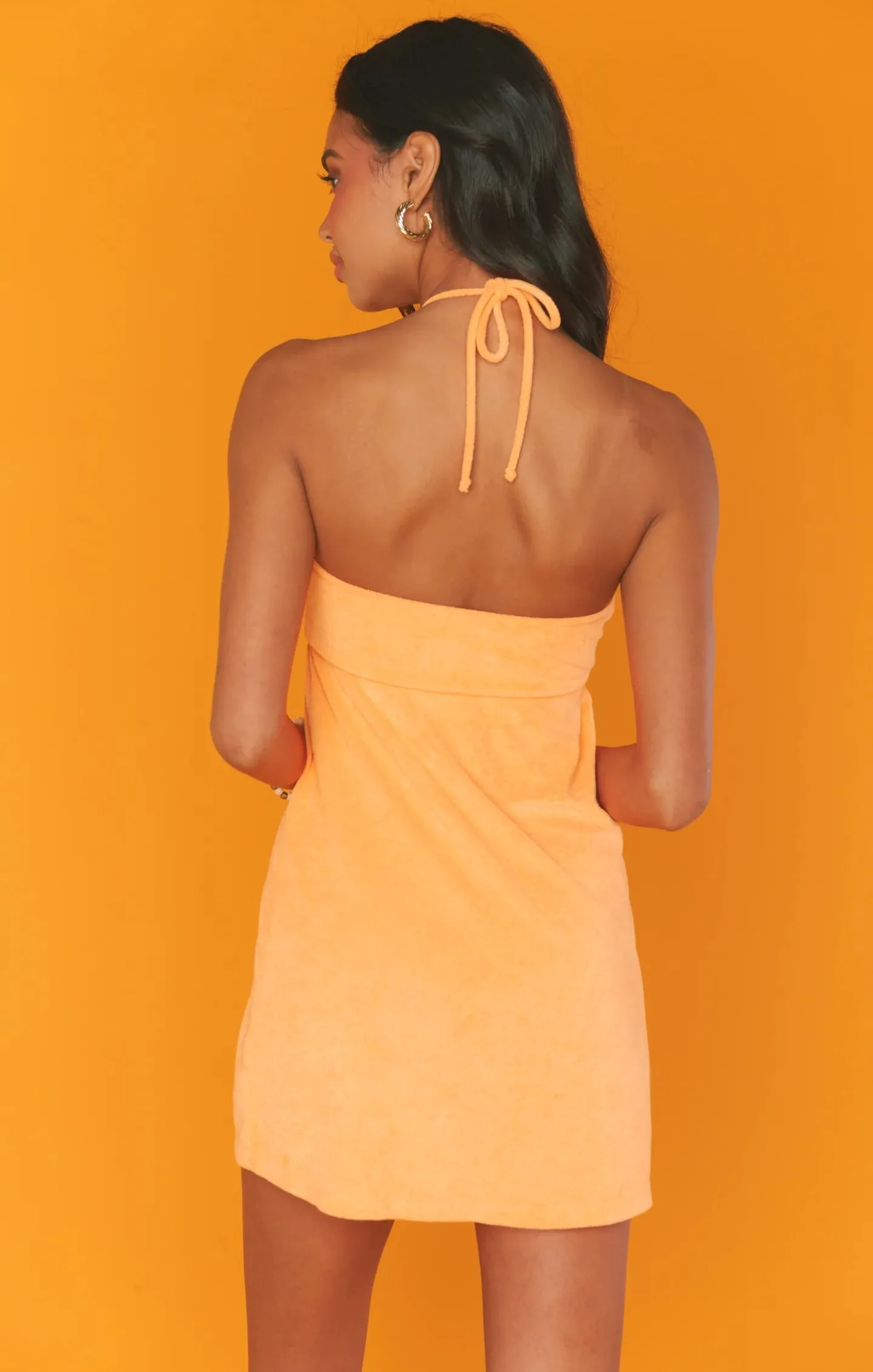 Outgoing Mini Dress - Orange