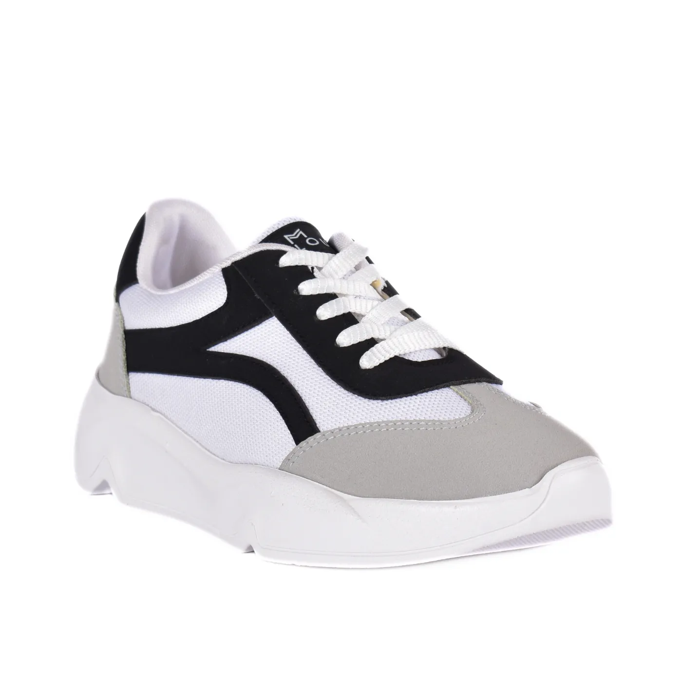 Perforated Leather Sneakers