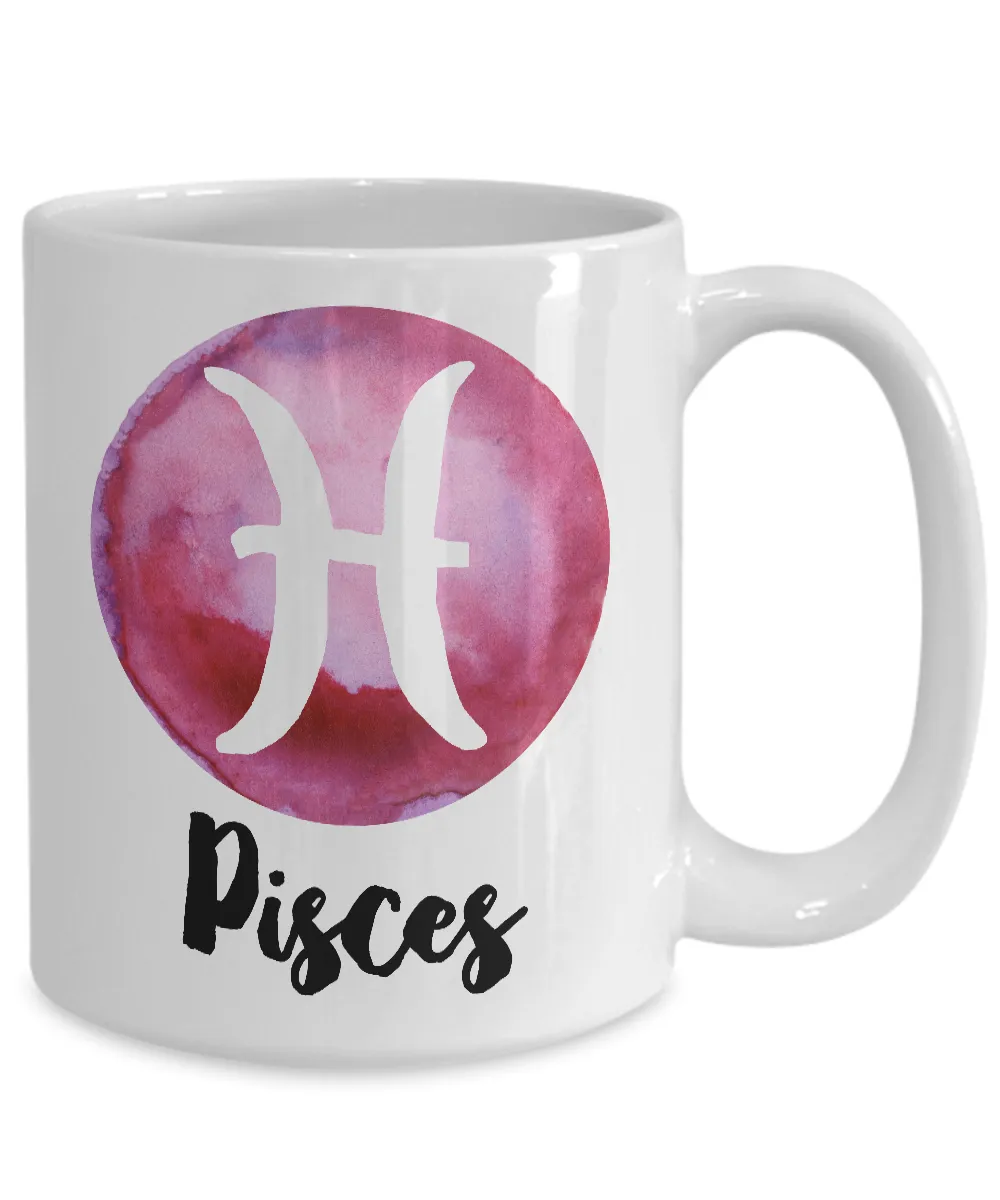 Pisces Mug - Pisces Gifts - Pisces Zodiac Mug - Horoscope Coffee Mug - Astrology Gift - Metaphysical, Celestial, Astrology, Horoscopes