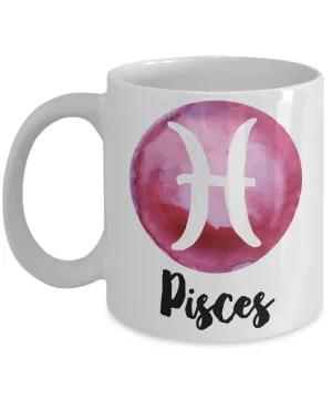 Pisces Mug - Pisces Gifts - Pisces Zodiac Mug - Horoscope Coffee Mug - Astrology Gift - Metaphysical, Celestial, Astrology, Horoscopes