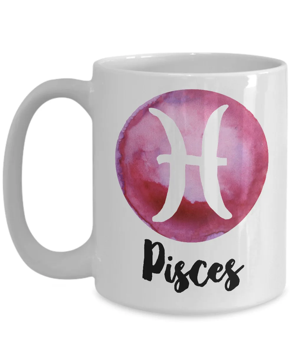 Pisces Mug - Pisces Gifts - Pisces Zodiac Mug - Horoscope Coffee Mug - Astrology Gift - Metaphysical, Celestial, Astrology, Horoscopes