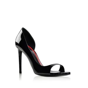 Plaisir 120 Mm Black Patent Leather