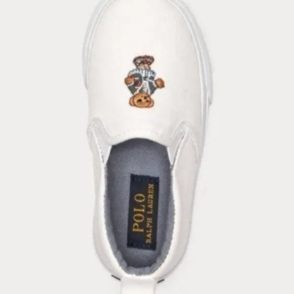 Polo Ralph Lauren Kids Carlee Bear Chino Sneaker