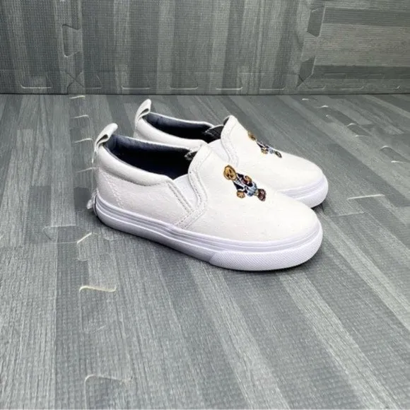Polo Ralph Lauren Kids Carlee Bear Chino Sneaker