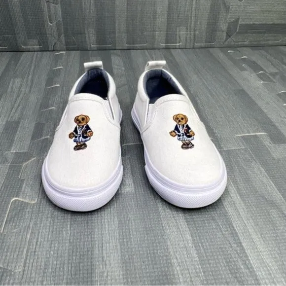 Polo Ralph Lauren Kids Carlee Bear Chino Sneaker