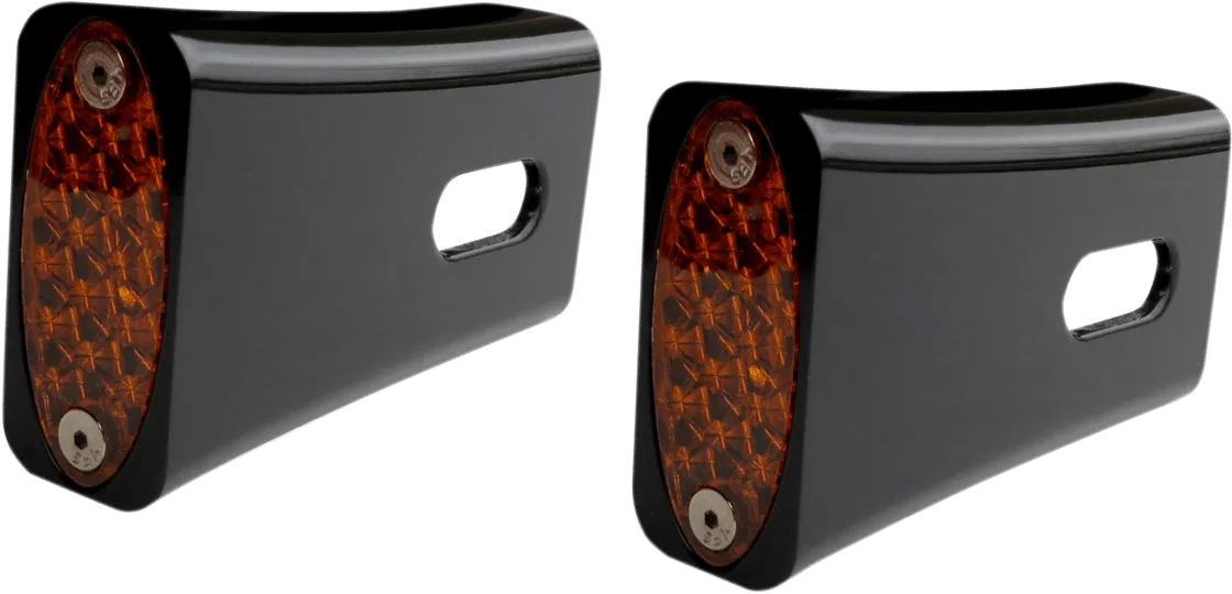 Pro-One Performance 909106B Fender Strut Marker Light - Amber LED - Black