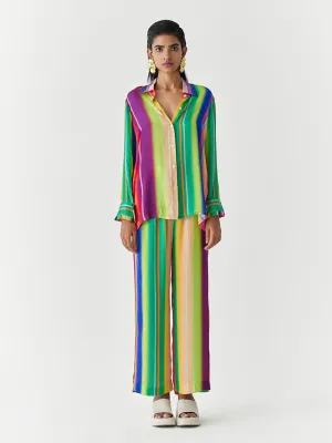 Rainbow Shirt & Trousers Co-ord Set