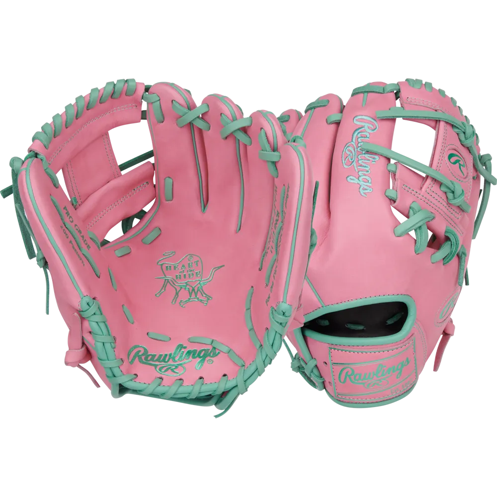 Rawlings Heart of the Hide Vibrant Series 11.5" Baseball Glove: PROR204-2PPM