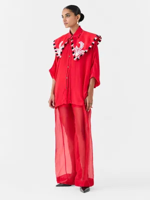 Ruby Organza Pants