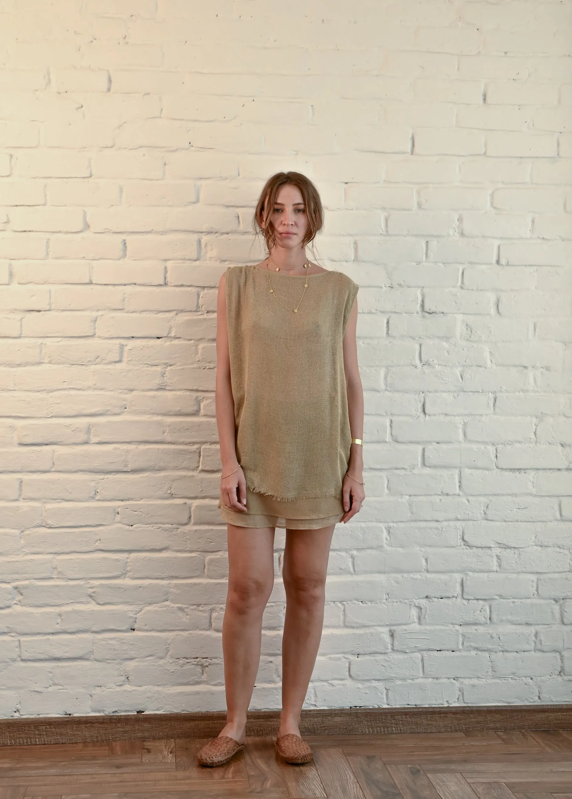 Sandal Top | Almond