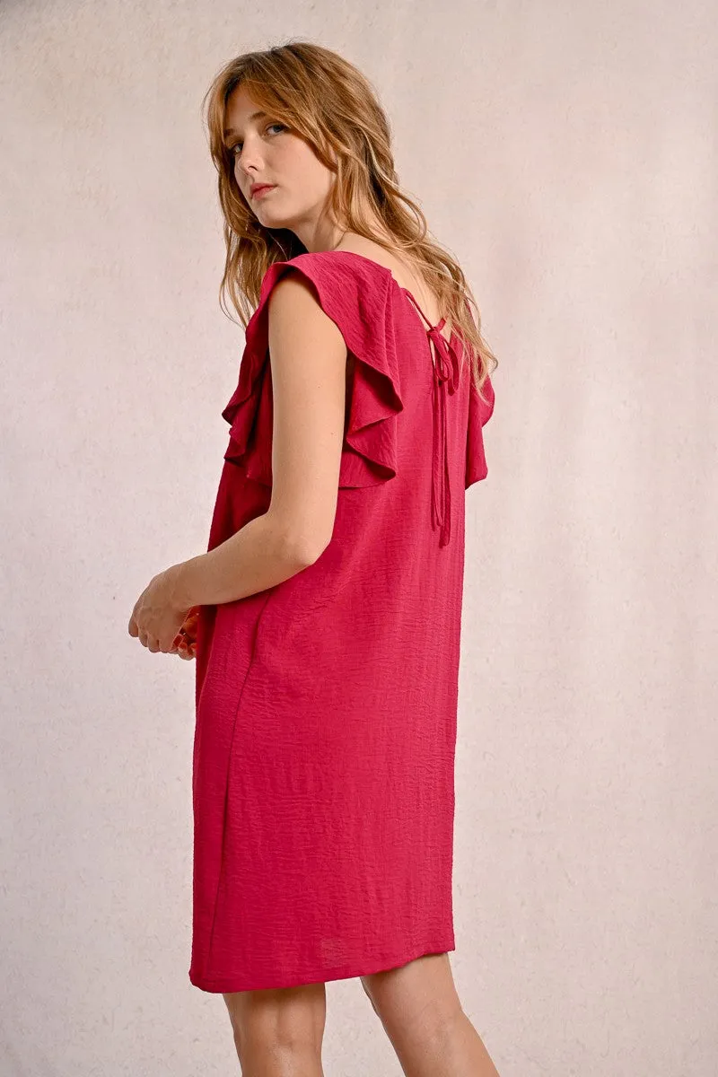 Short Dress With Fancy Sleeves